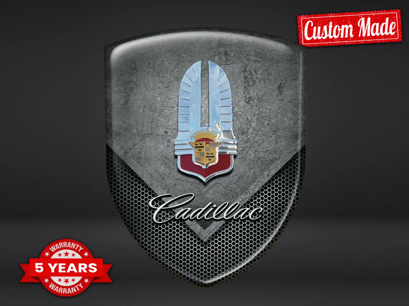 Cadillac Logo Tous Véhicules Pro Max Durable Stylé Performance ST